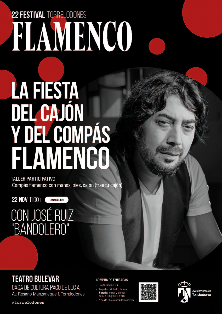 Grupo participando en un taller de cajón flamenco