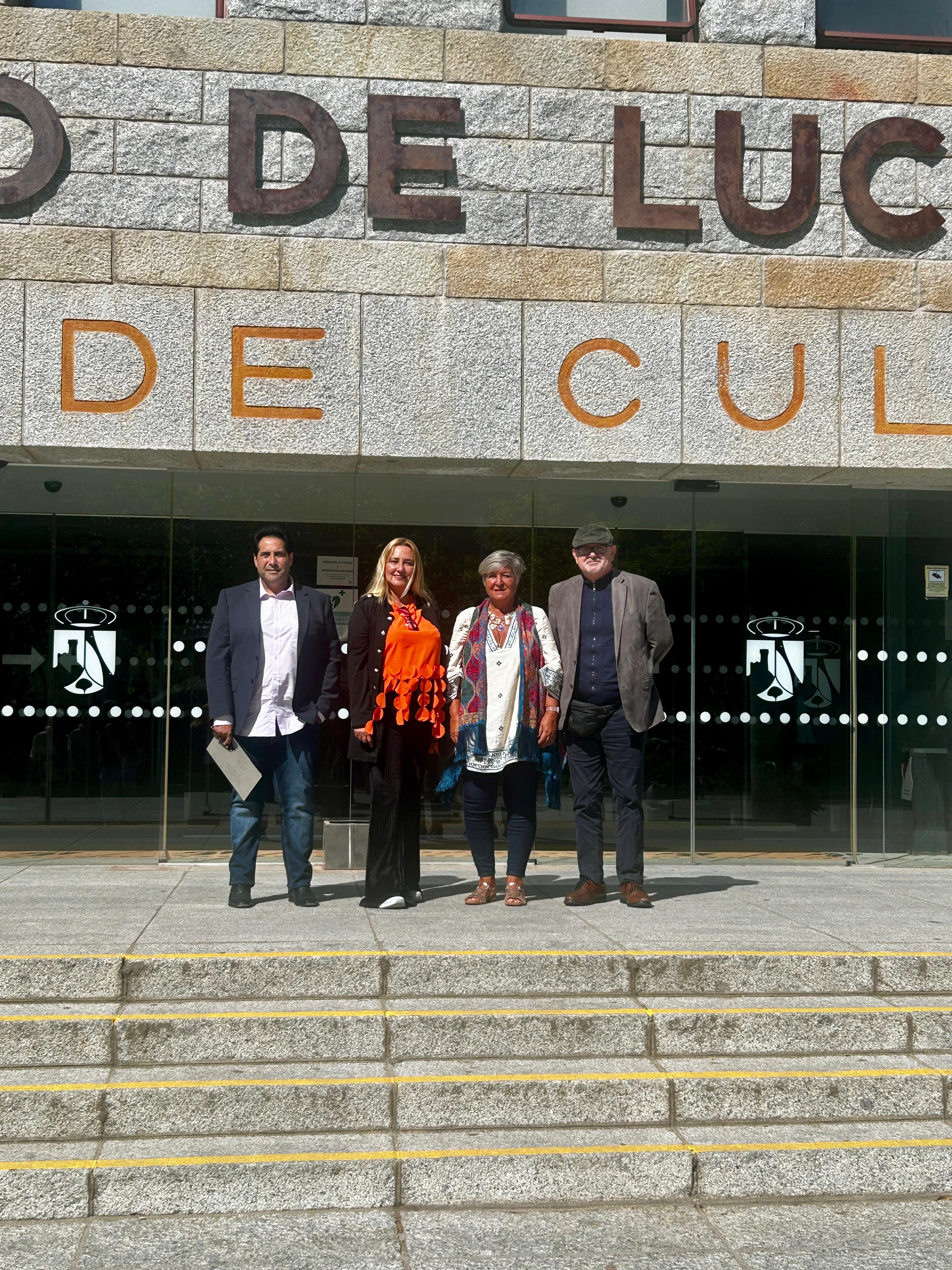 Participantes en la rueda de prensa del Festival Flamenco