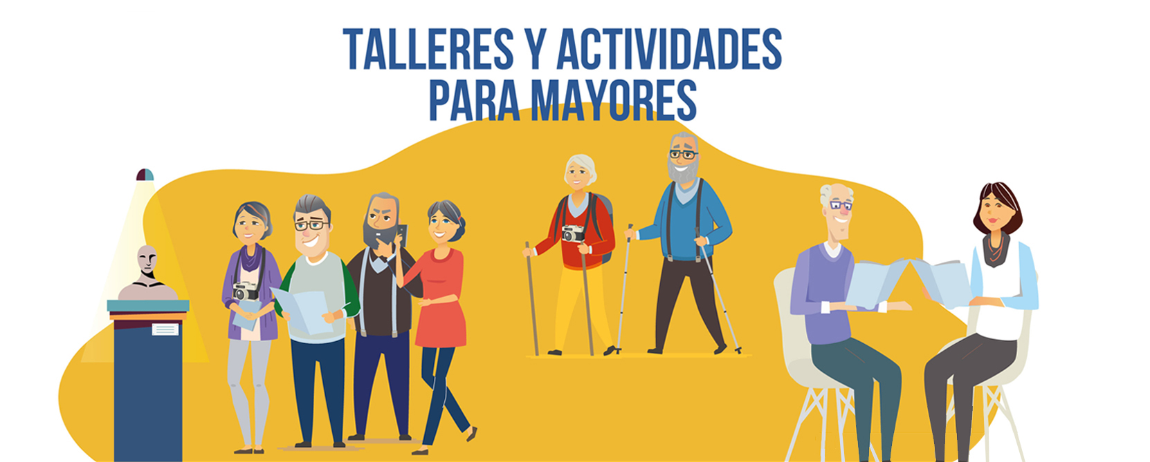 Talleres y actividades para mayores