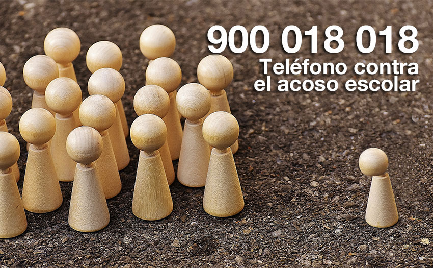 Teléfono contra acoso escolar