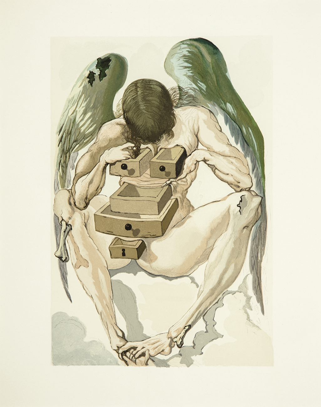 04.salvador dali. el purgatorio canto 1