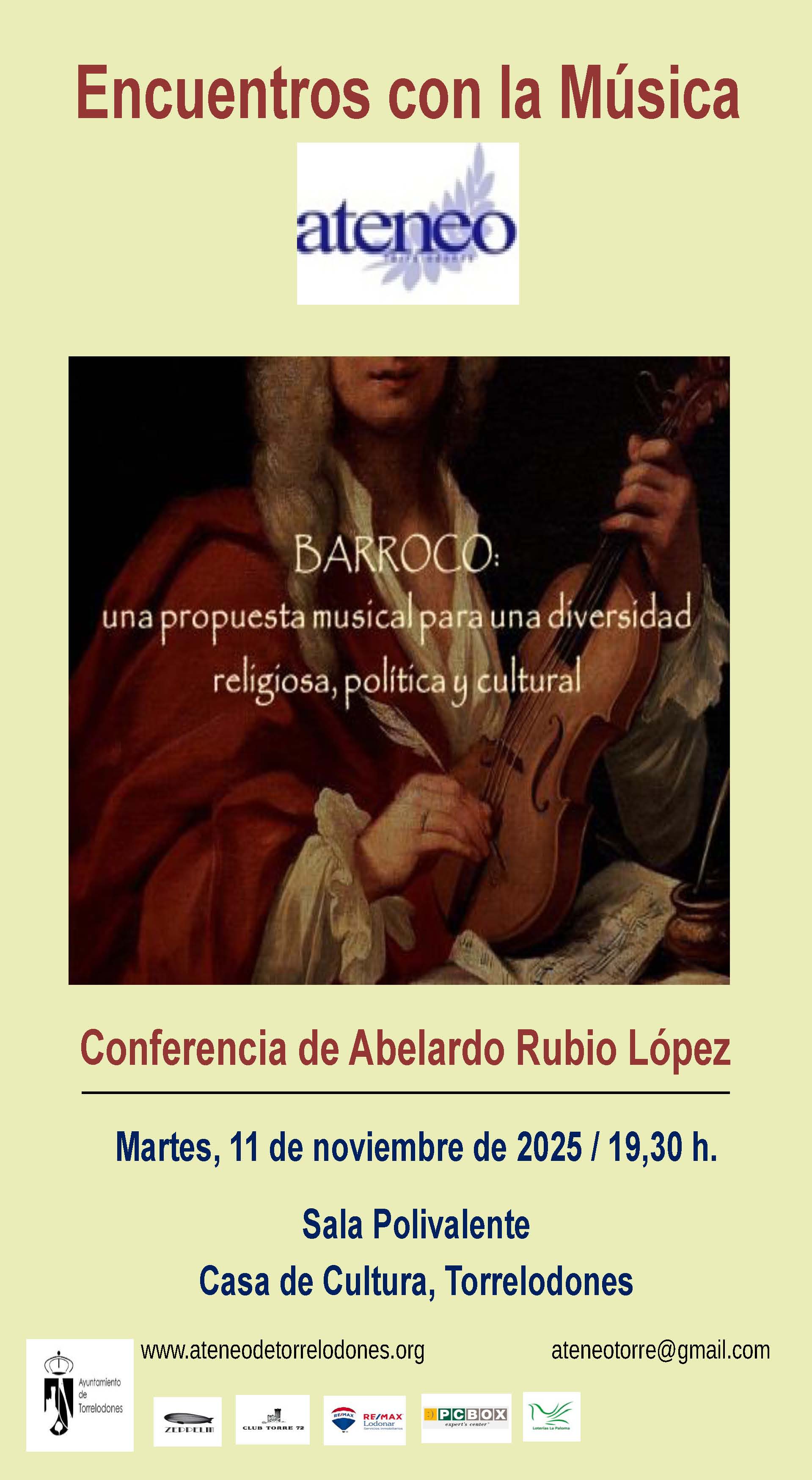 barroco. cartel